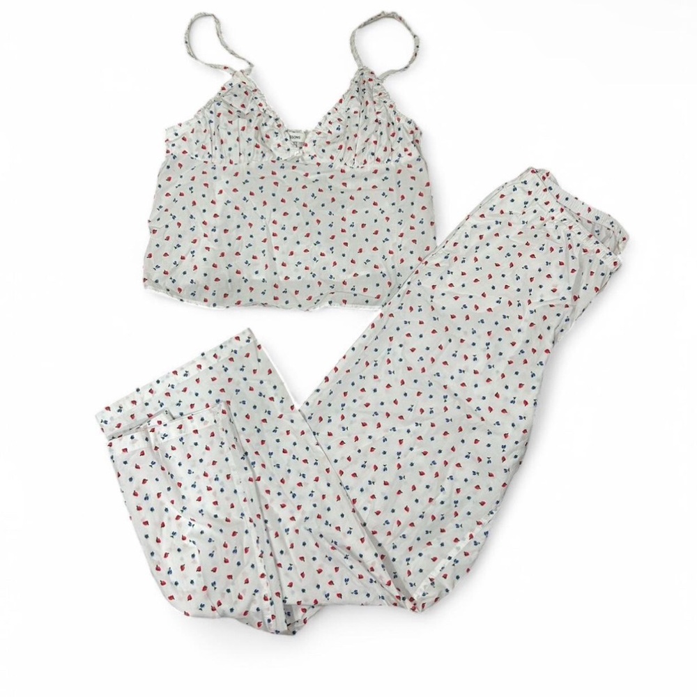 Glassons Mixed Berry Ruffle Cami Set - Picture 2 of 6